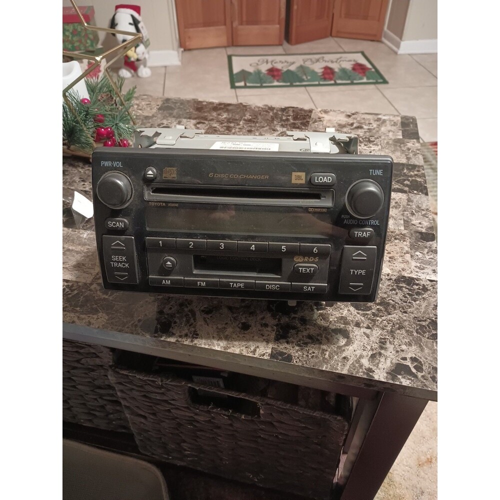 Toyota Camry XLE 6 Disc CD player Changer Radio OEM JBL Stereo Receiver AM FM